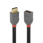 LINDY LNY-36496 :: 1m DisplayPort Extension Cable, Anthra Line