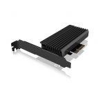 RAIDSONIC IB-PCI214M2-HS :: Aдаптер M.2 Key към PCIe, за M.2 NVMe SSD, до 80 мм