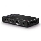 LINDY LNY-38235 :: 2-портов сплитер, HDMI 2.0, 18 Gbps, 4K@60Hz HDR