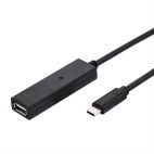 VALUE 12.99.1113 :: USB 2.0 удължителен кабел, Type C - Type A, M/F, 15 м
