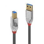 LINDY LNY-36662 :: USB 3.0 кабел, 1x Type A M, 1x Type B M, Cromo Line, 2 м