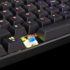 WHITE SHARK SHINOBI-B :: Геймърска клавиатура GK-2022 SHINOBI, механична, черна, сини клавиши