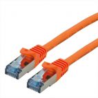 ROLINE 21.15.2872 :: S/FTP Patch кабел Cat.6A, Component Level Tested, LSOH, оранжев, 2.0 м