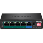 TRENDnet TPE-TG51g :: 5-Port Gigabit PoE+ Switch