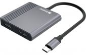 SANDBERG SNB-136-44 :: Докинг станция Sandberg USB-C Dock 2xHDMI+USB+PD 