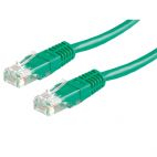 ROLINE 21.15.0443 :: UTP Patch кабел Cat.5e, 20.0 м, AWG24, зелен цвят