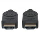 MANHATTAN 354097 :: Ultra High Speed HDMI 2.1, 8K@60Hz кабел с Ethernet, M/M, черен, 1м