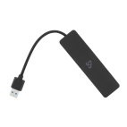 SBOX H-504 :: USB 3.0 хъб, 4 порта, черен