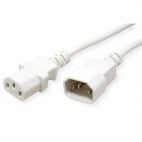 VALUE 19.99.1516 :: Monitor Power Cable, IEC, white, 1.8 m