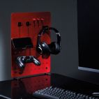VALUE 17.99.0099 :: Gaming-Office Clamp Mount Pegboard, red