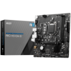 MSI PRO H510M-B DDR4, mATX, Chipset H470 (supports only 10th Intel processors), Socket 1200, Dual Channel DDR4 up to 2933MHz, 1x PCIe x16 slots, 1x M.2 slots, 1x HDMI, 1x VGA, 2x USB 3.2 Gen 1, 4x USB 2.0, 7.1 HD Audio, 1Gbps LAN, EZ Debug LE