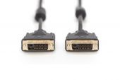 DIGITUS DB-320101-030-S :: DVI cable, DVI(24+1), 2x ferrit M/M, DVI-D Dual Link, 3 m
