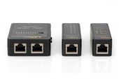 DIGITUS DN-14001-1 :: Multi-Network тестер за кабели, LAN/Coax/PoE