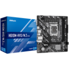 ASROCK MB Desktop H610M-HVS (S1700, 2x DDR4, 1x PCIe 4.0 x16, 1x PCIe 3.0 x1, 1x SSD Ultra M.2 PCIe, 4x SATA3 6.0Gb/s, 4x USB 3.2, 6x USB 2.0, 1x VGA, 1x HDMI, 1x GLAN, mATX) Retail.