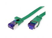 VALUE 21.99.2141 :: Cable FTP Cat.6A (Class EA), extra-flat, green, 1m