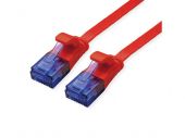 VALUE 21.99.2020 :: Cable UTP Cat.6A (Class EA), extra-flat, red, 0.5m