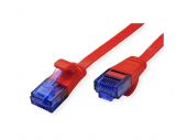 VALUE 21.99.2020 :: Cable UTP Cat.6A (Class EA), extra-flat, red, 0.5m