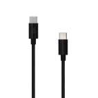 SBOX TYPEC-1-B :: Кабел USB TYPE C M към USB TYPE C M, 60W, 1м, черен