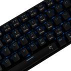 WHITE SHARK KAIKEN :: :: MECHANICAL KEYBOARD, GK-003111 KAIKEN, Bluetooth, WiFi, red switches, black 