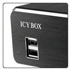 ICYBOX IB-MP309HW-B :: Мултимедиен мрежов плейър с 3.5" гнездо за HDD, HDMI, Full HD резолюция