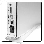 ICYBOX IB-361StUS-BL :: Външна кутия за 3.5" SATA HDD, алуминиева, светещ панел, USB 2.0 & eSATA интерфейс