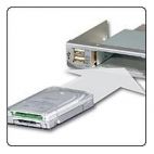 ICYBOX IB-801 :: Mobile Multi-Cardreader, 3.5" docking station & USB connector,  internal USB 2.0 interface, silver