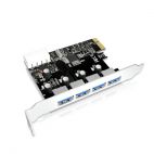 ICYBOX IB-AC614a :: Разширителна карта PCI Express към 4 външни USB 3.0 порта