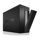 ICYBOX IB-3662U3 :: Външна кутия за два 3.5" SATA диска, USB 3.0, JBOD