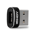 LINDY LNY-41884 :: Adapter USB 2.0 Type-A/М/ to Type-C/F/, Low Profile