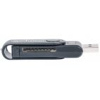 MANHATTAN 101981 :: Multi-Card Reader/Writer, Hi-Speed USB 3.0, Slim, 24-in-1