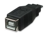 MANHATTAN 308687 :: Hi-Speed USB Adapter, B Female / Micro-A Male, Black