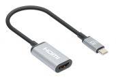 MANHATTAN 153706 :: USB-C M to HDMI F, Adapter, 4K@60Hz