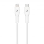 MANHATTAN 394529 :: Kабел USB Type-C към 8-Pin Lightning за iPhone, iPad и iPod, 2м, бял