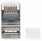 INTELLINET 790543 :: 90-Pack Cat6 RJ45 STP, 3-prong, Modular Plugs Pro Line