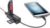 MANHATTAN 406239 :: 24-In-1 Card Reader 3-PORT, USB 2.0, Black 