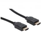 MANHATTAN 354332 :: Ultra High Speed HDMI 2.1, 8K@60Hz кабел с Ethernet, M/M, черен, 3 м