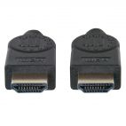 MANHATTAN 354332 :: Ultra High Speed HDMI 8K@60Hz Cable with Ethernet, M/M, Balck, 3 m