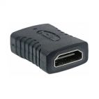 MANHATTAN 353465 :: Удължителен адаптер HDMI А/F към HDMI А/F, Black, 4К