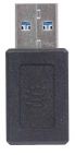 MANHATTAN 354714 :: USB 3.2 Gen 2, Type-A Male to Type-C Female, 10 Gbps, Black