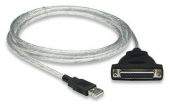 MANHATTAN 336581 :: USB to Parallel Printer Converter, USB A to DB25