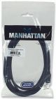 MANHATTAN 326650 :: High Speed Micro HDMI кабел с Ethernet, Micro HDMI мъжки към Micro HDMI мъжки, 3.0 м