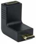 MANHATTAN 353458 :: HDMI Mini C Female to Mini C Male, upward 90° Angle