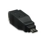 MANHATTAN 308694 :: Hi-Speed USB Adapter, B Female / Micro-B Male, Black