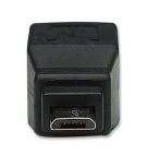 MANHATTAN 308694 :: Hi-Speed USB Adapter, B Female / Micro-B Male, Black