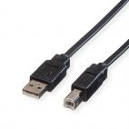 ROLINE 11.02.8868 :: USB 2.0 Flat Cable, A-B, 1.8 m