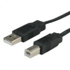 ROLINE 11.02.8868 :: USB 2.0 Flat кабел, A-B, 1.8 м