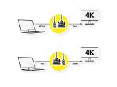 ROLINE 11.04.5876 :: Monitor Cable, DVI (24+1) - HDMI, M/M, black /silver, 1.5 m