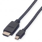 VALUE 11.99.5790 :: Mini DisplayPort Cable, Mini DP-HDMI, M/M, black, 1.0 m