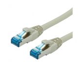 VALUE 21.99.0861 :: S/FTP Patch кабел, Cat.6A (Class EA), сив, 1.0 м
