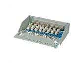 ROLINE 26.11.0304 :: Cat.5e (Class D) Wall Mount Patch Panel, 8 Ports, STP, grey